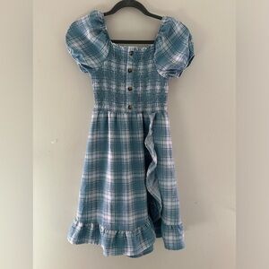 Girls plaid dress